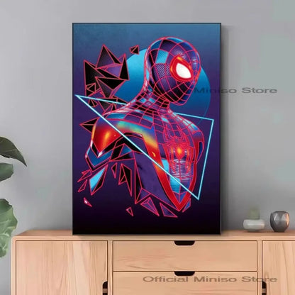 Miles Morales Spider-Man Canvas Art Print