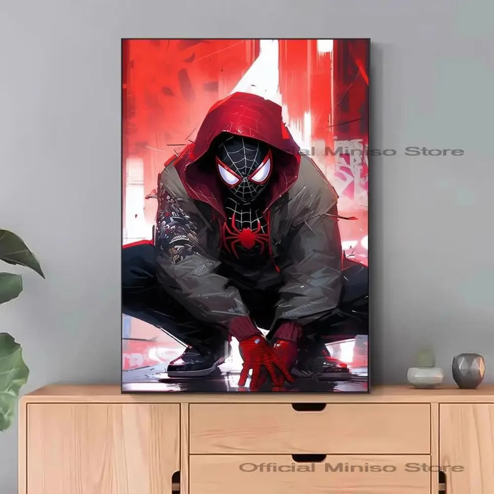 Miles Morales Spider-Man Canvas Art Print