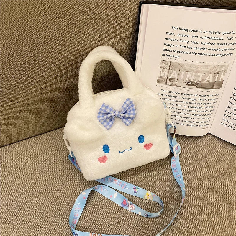 Charming Sanrio Anime Plush Handbag