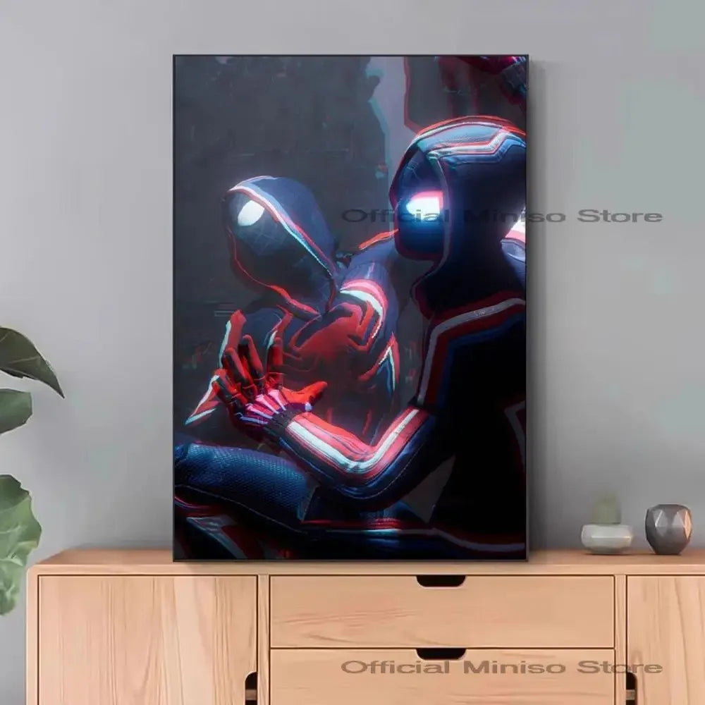 Miles Morales Spider-Man Canvas Art Print