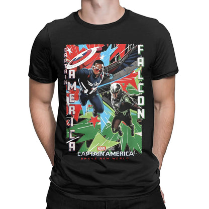 Captain America X Falcon Tee