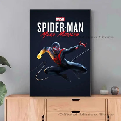 Miles Morales Spider-Man Canvas Art Print