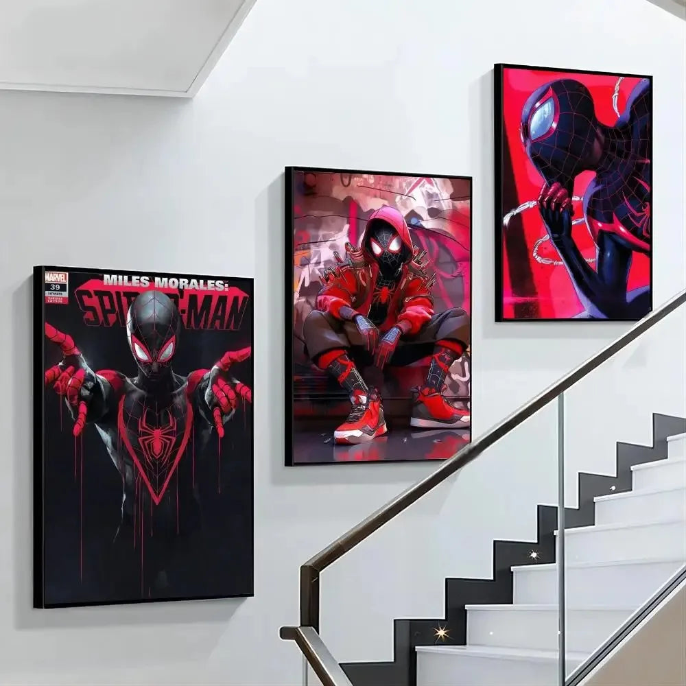 Miles Morales Spider-Man Canvas Art Print