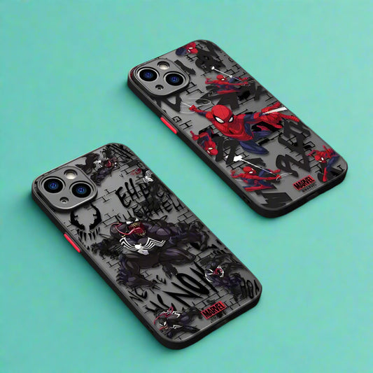 Clear Marvel iPhone Case