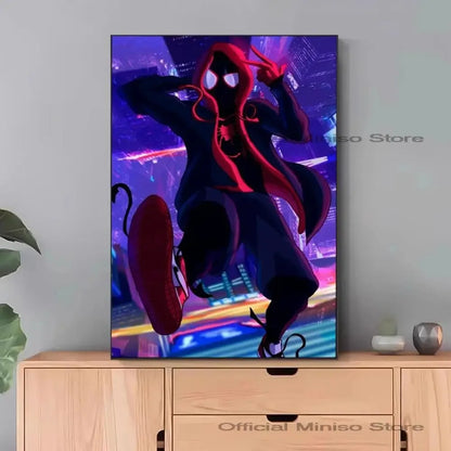 Miles Morales Spider-Man Canvas Art Print