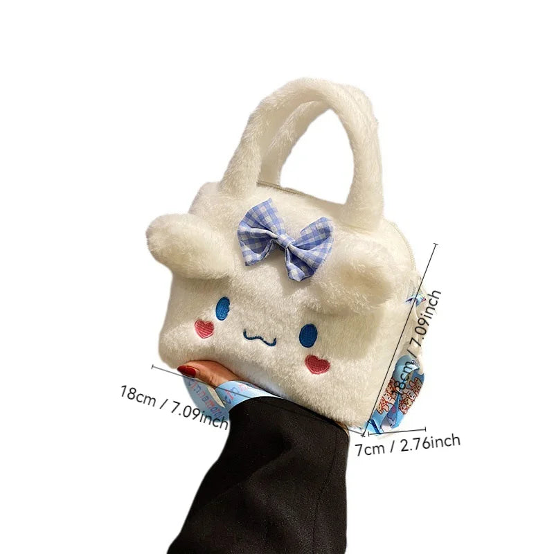 Charming Sanrio Anime Plush Handbag