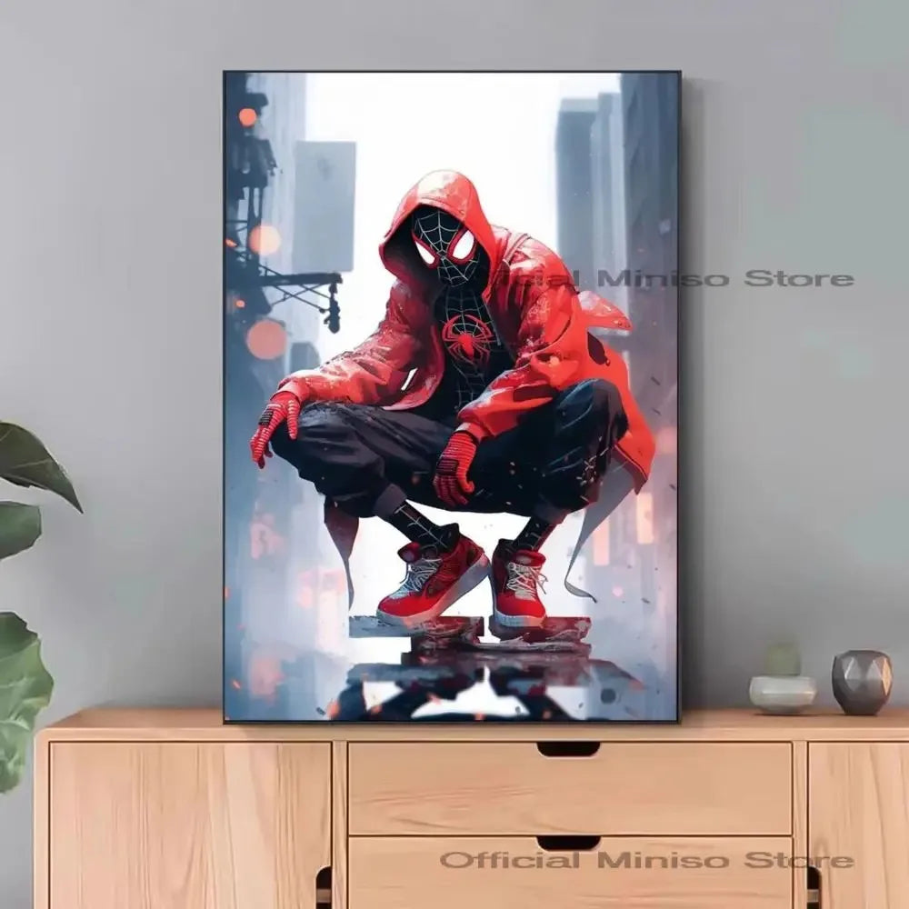 Miles Morales Spider-Man Canvas Art Print